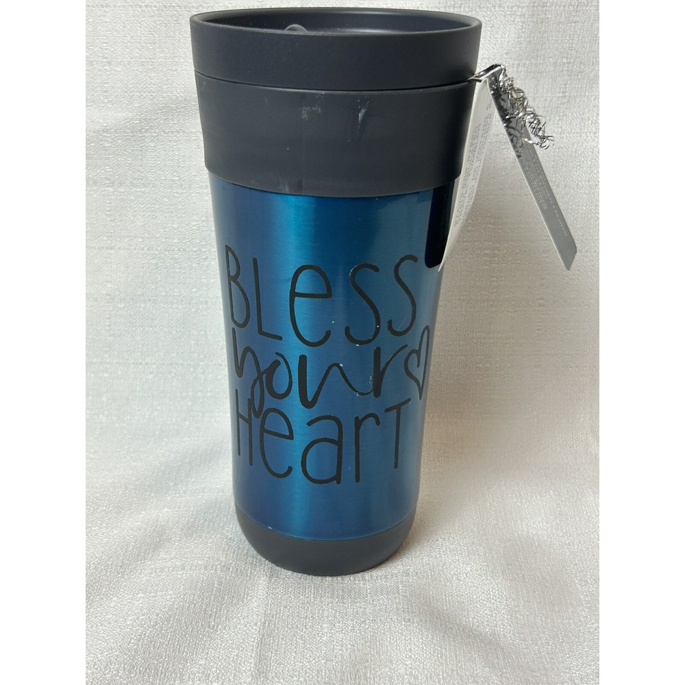 Thermos Cafe Bless Your Heart 16oz‎ Tumbler